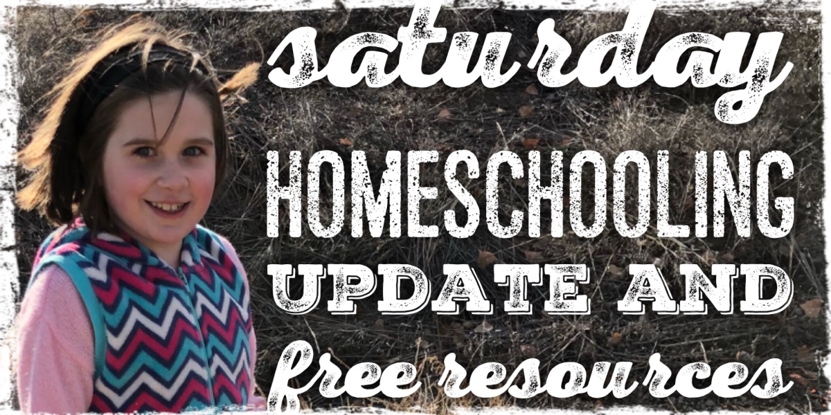 Saturday Homeschooling Lessons – Update and Free Resources